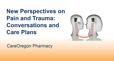 New Perspectives on Pain and Trauma Presentation slide deck cover